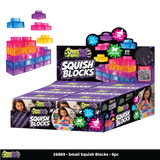 Fun Doh Squish Blocks Building Fidget Sensory Toy- 6/Display