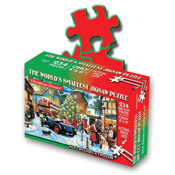 World's Smallest Jigsaw Puzzle - Christmas Streets