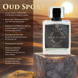 TAJ MAX OUD SPORT 3.4 OZ Dubai Long-Lasting Perfume