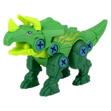 ASSEMBLESAURUS TRICERATOPS AND ENCLOSURE