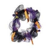 Halloween Rattan Halloween Wreath