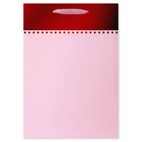 Jumbo Light Solid Pink Gift Bag
