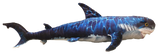 Blue Shark 29" Aquatic Plush Ocean Stuffed Animal