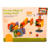 Pipeline Rolling Ball Building Blocks Marble Drop Set 49 Pcs