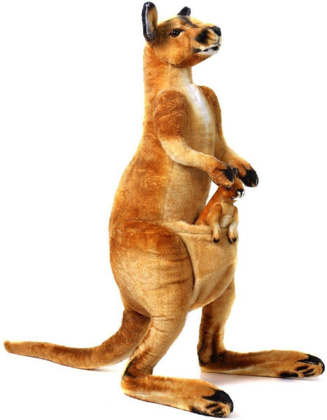 Kari The Kangaroo and Joey | 38 Inch Stuffed Animal Plush