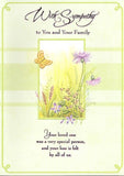 With Sympathy to You and Your Family Card