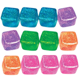 Fun Doh Squish & Squeeze Sparkle Cube Fidget Toy- 12/Display