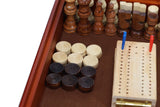 7-in-1 Combination Wood Game Set – 12 inch board