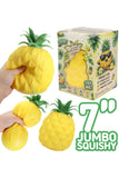 JUMBO 7 Inch Pineapple Fluffy Slime Filled Squishy - PVC Box