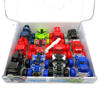 LIGHT UP VEHICLES TOY FRICTION POWER CARS- 12/DISPLAY