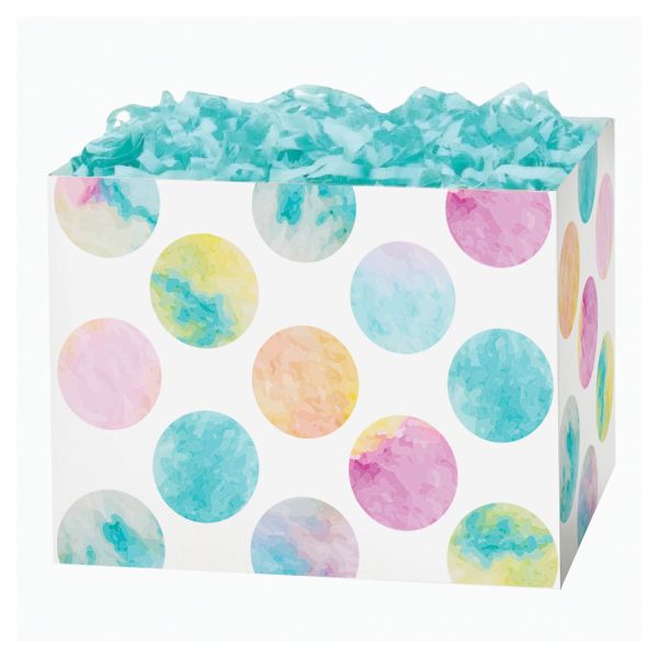 Large watercolor gift box