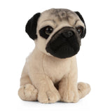 Living Nature Pug Puppy Plush Stuffed Animal Toy