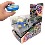 Power Spin Squeeze Fidget Ball Toy Variety - 12/Display