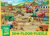 Construction Zone (35-Piece) Floor Puzzle Ages 3+