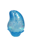 Tear Drop Glittery  Squishy w/ Stand