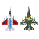 7" F-16 Diecast Jet 6Pc/Display