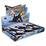 8" Die-Cast Pull Back F-117 Nighthawk   6pcs/Display