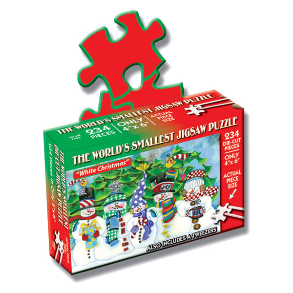 World's Smallest Jigsaw Puzzle - White Christmas