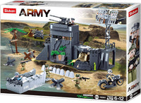 WWII D-Day, The Atlantic Wall Building Brick Kit (765 pcs)