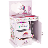 Unicorn Musical Jewelry Box for Kids, Gifts for Girls, Toy