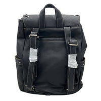 Embroidered Horse Western Brown Leather Backpack