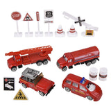 15PC DIE-CAST FIRE FIGHTER PLAY SET