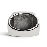 Stainless Steel Polished Blank Signet Ring