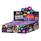 Fun Doh Squish Blocks Building Fidget Sensory Toy- 6/Display