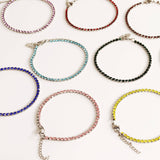 Stainless Steel Birthstone Tennis Bracelet