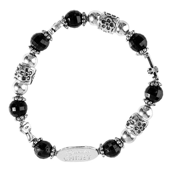 👀Confirmation Pewter Dove/Cross/Chalice Bracelet