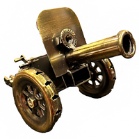 Howitzer Military Metal Decorative Model