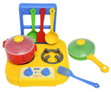 Dinner Set "Chamomile" with kitchen, Dish Set Play, Tigres