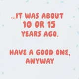 60th Birthday Card for Anyone (Celebrate and Dance Away)