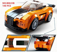 Car Club Building Brick Kit, Bobcat (140 Pcs)