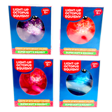 So Much Fun! Squishy Light Up Octopus Boxed Toy - 12/Display