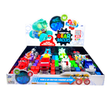 Friction Light Up Toy Car Assortment - 12/Display