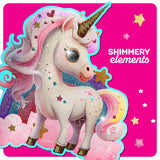 Jumbo Shimmery 45-Piece Unicorn Floor Puzzle for Kids