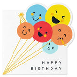 20-Count Birthday Lunch Napkins, Smiley Balloons