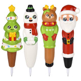 7" CHRISTMAS SQUISH PEN 12CT