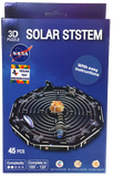 Solar System 3D NASA Space STEM Puzzle (45 Pcs)