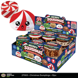 Fun Doh Christmas Dumpling Squishy Toy 12pc Holiday Display
