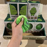 Crackling Crunchy Christmas Grinch Squishy 12/pk | A259