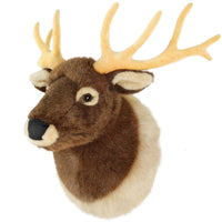 Evander the Elk Head | 25 Inch Stuffed Animal Plush