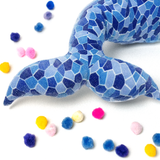 Blue Whale Plush Toy (20" / 50 cm, 35" / 90 cm, & 59" / 150 cm)
