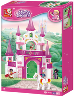 Girls Dream Palace Building Brick Kit (271 Pcs)