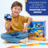 Nickelodeon Crusher TurboTwist Racer Glow Track STEM Toy