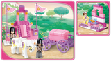 Girl's Dream Royal Carriage Building Brick Kit (137 Pcs)