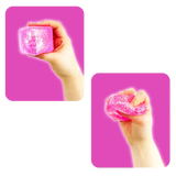 Fun Doh Squish & Squeeze Sparkle Cube Fidget Toy- 12/Display