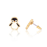 Personable Penguin Cutie Stud Earrings