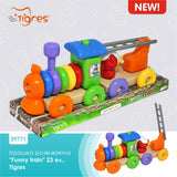 Educational Toy "Funny Train", Tigres